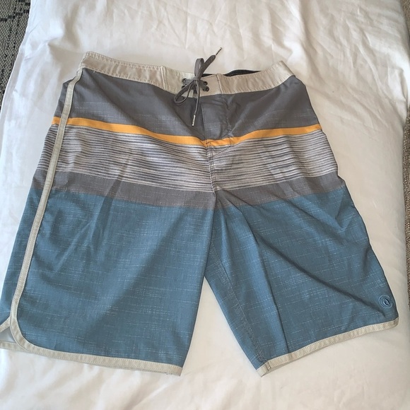 Gently Loved Hang Ten Boy Swim Shorts - Picture 1 of 7